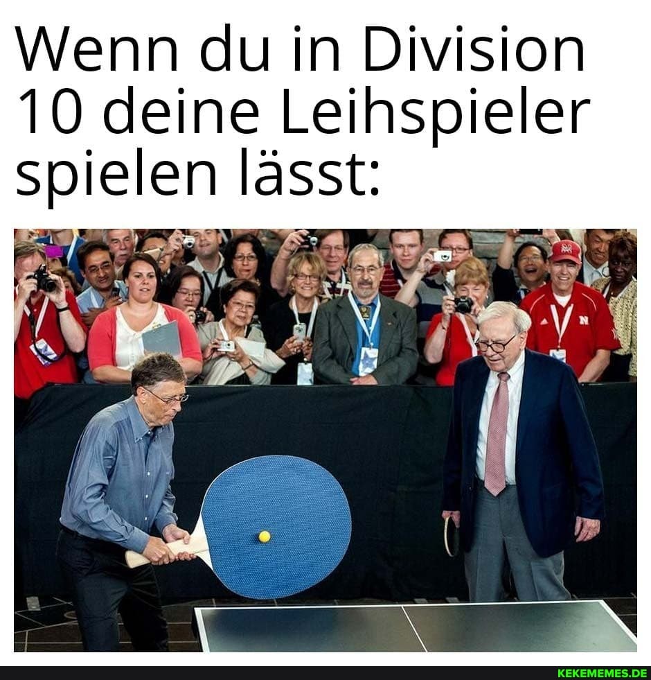 Wenn du in Division
10 deine Leihspieler spielen lässt: