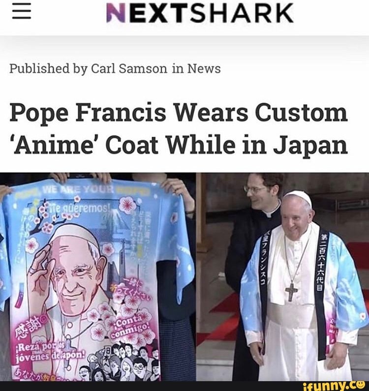 Featured image of post Pope Wears Anime Animated gif shared by i m with you