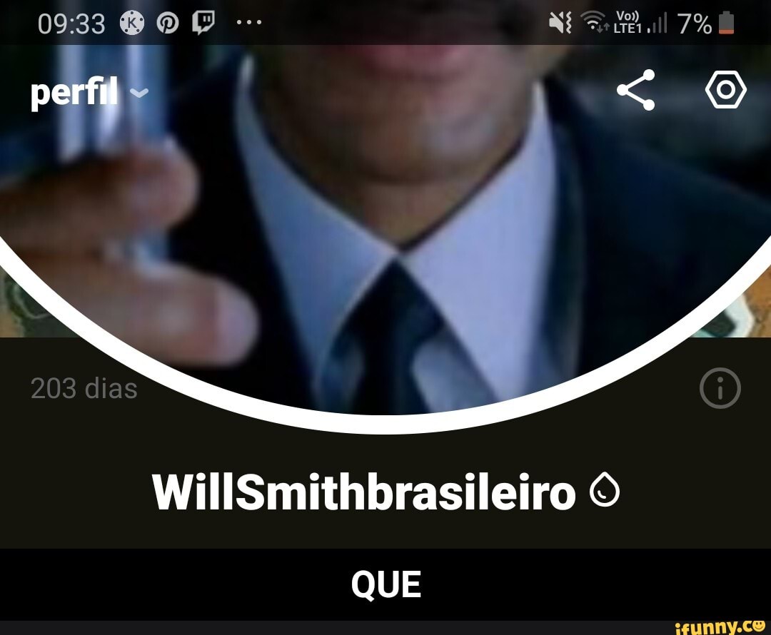 perfil
WillSmithbrasileiro
QUE - QUE