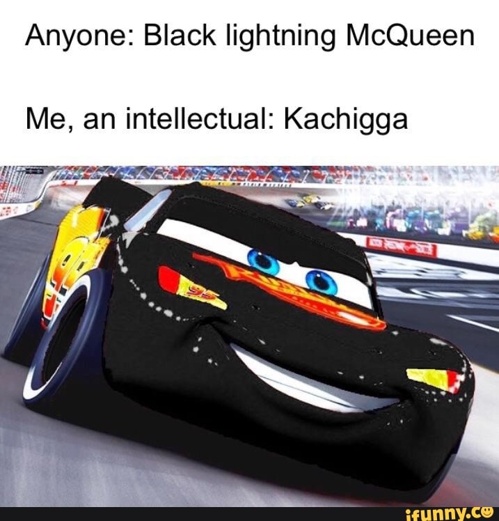 black lightning mcqueen