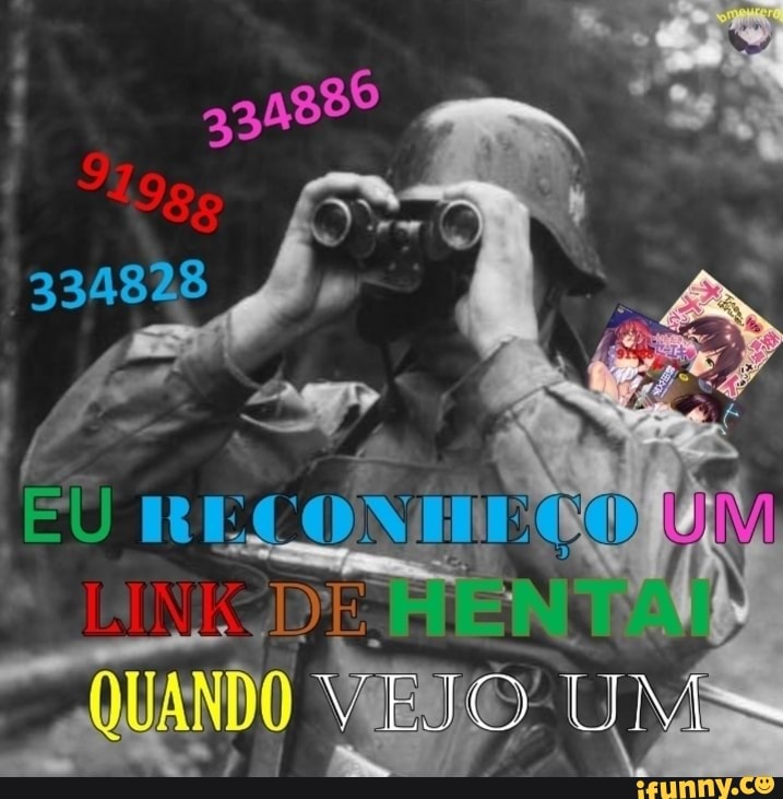 EU RECGN DE
QUANDO VE
JO