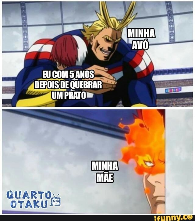 EU COM DEPOIS DE QUEBRAR UM PRATO!
QUARTO