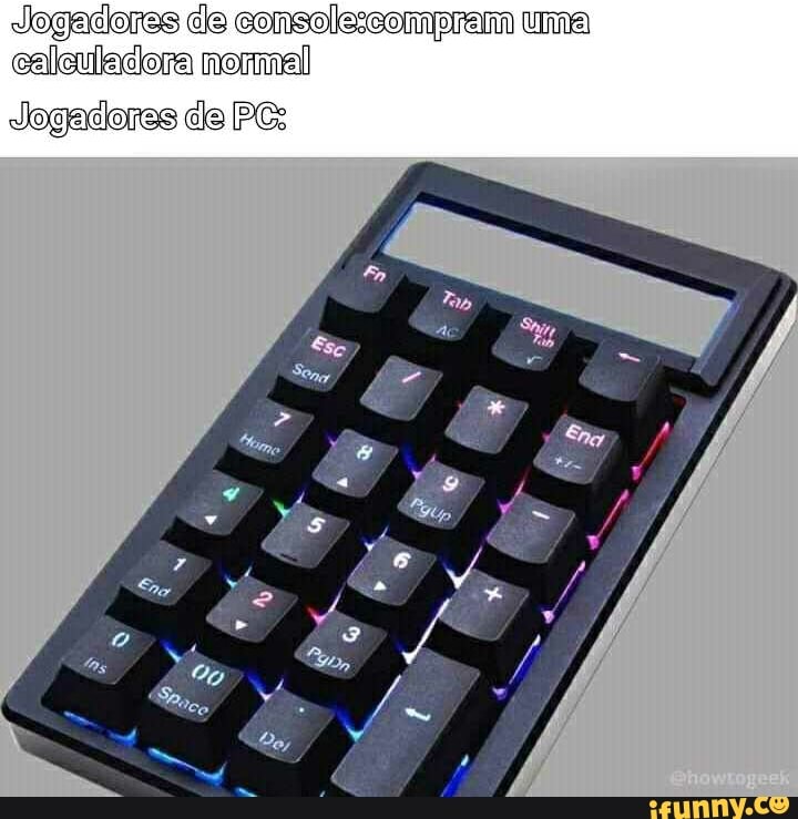 de consolexcompram caleuladora normal
Jogacores de PG: