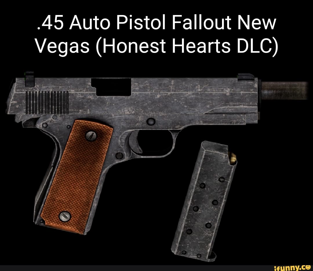 fallout new vegas 45 auto pistol