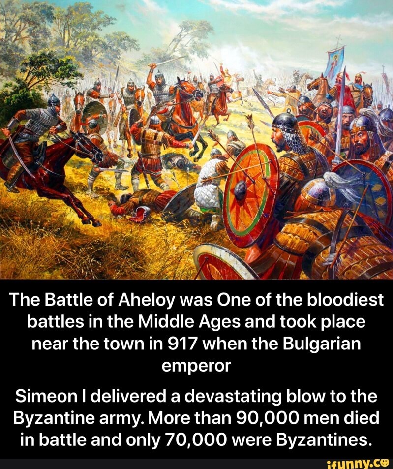 The Battle of Aheloy was One of the bloodiest battles in the Middle