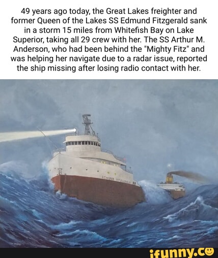 49 years ago today, the Great Lakes freighter and former Queen of the ...