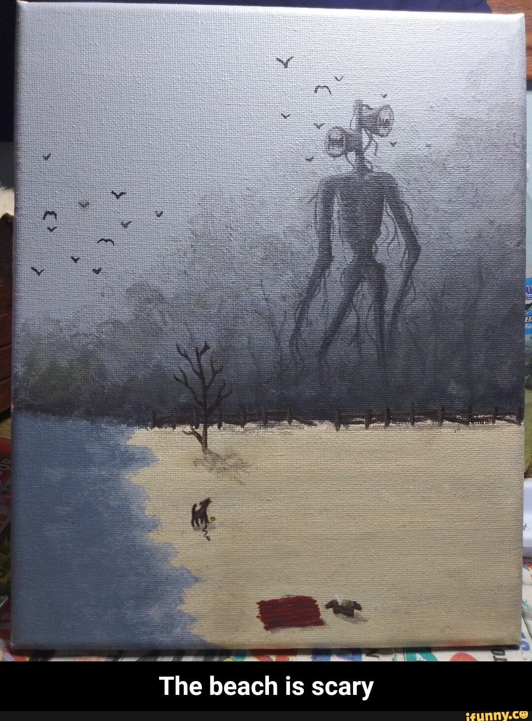 Il came a A A The beach is scary - The beach is scary - iFunny