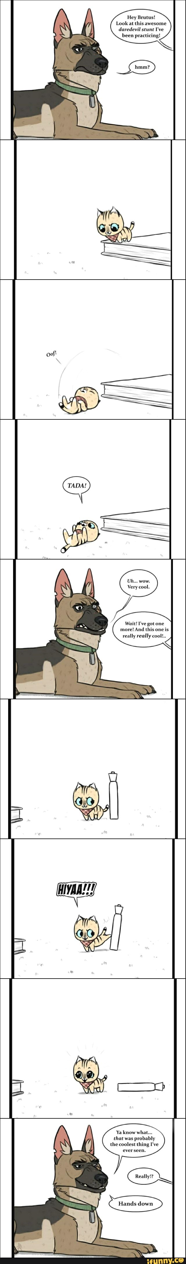 Hey Brutus!
Look this
been practicing!