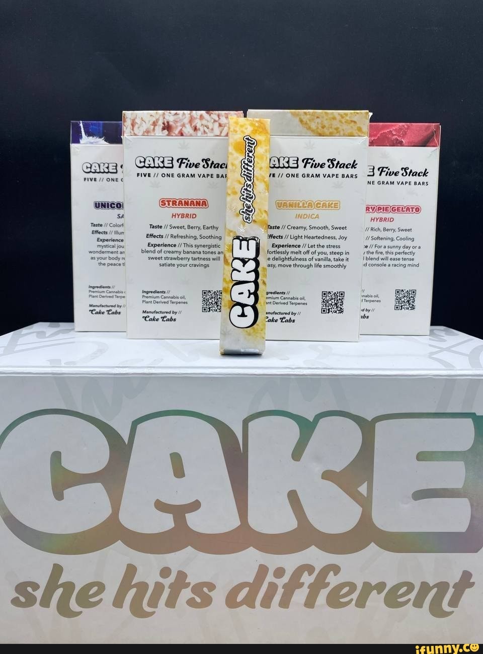 FIVE ONE Five GRAM Staci VAPE ONE Five GRAM Stack VAPE BARS Five Stack