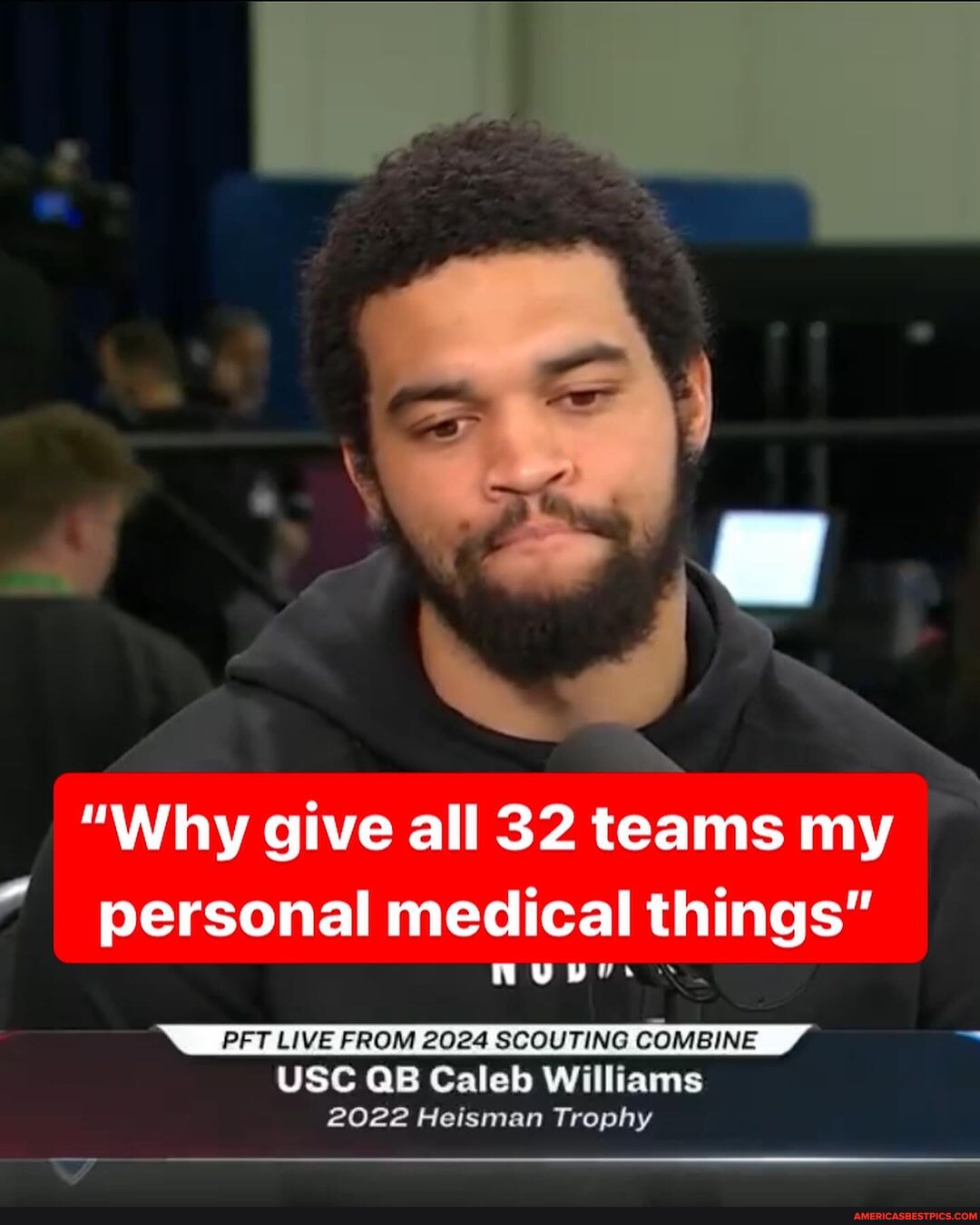 Caleb Williams on why he’s skipping medical testing at the combine ...