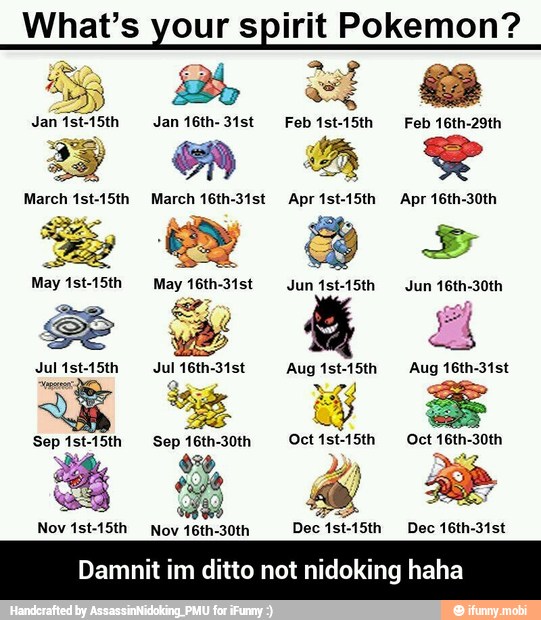 Damnit im ditto not nidoking haha