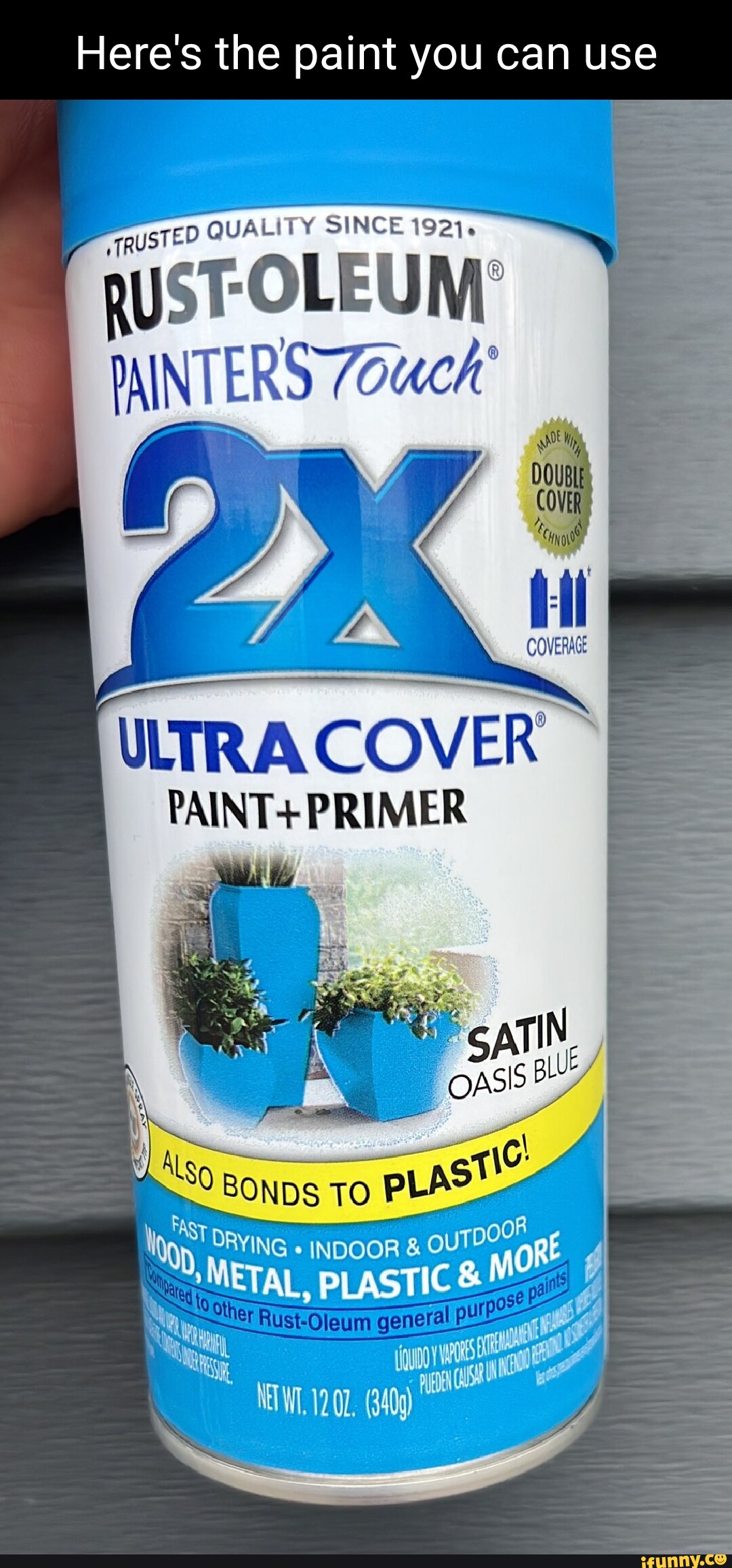Here's the paint you can use QUALITY SINCE 1921. RUST: OLEUM' PAINTERS ...