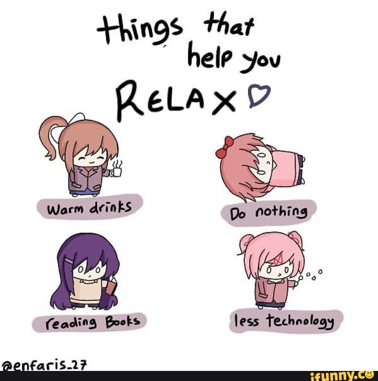 +hings that hele you
ReLaxl
feading Books technology