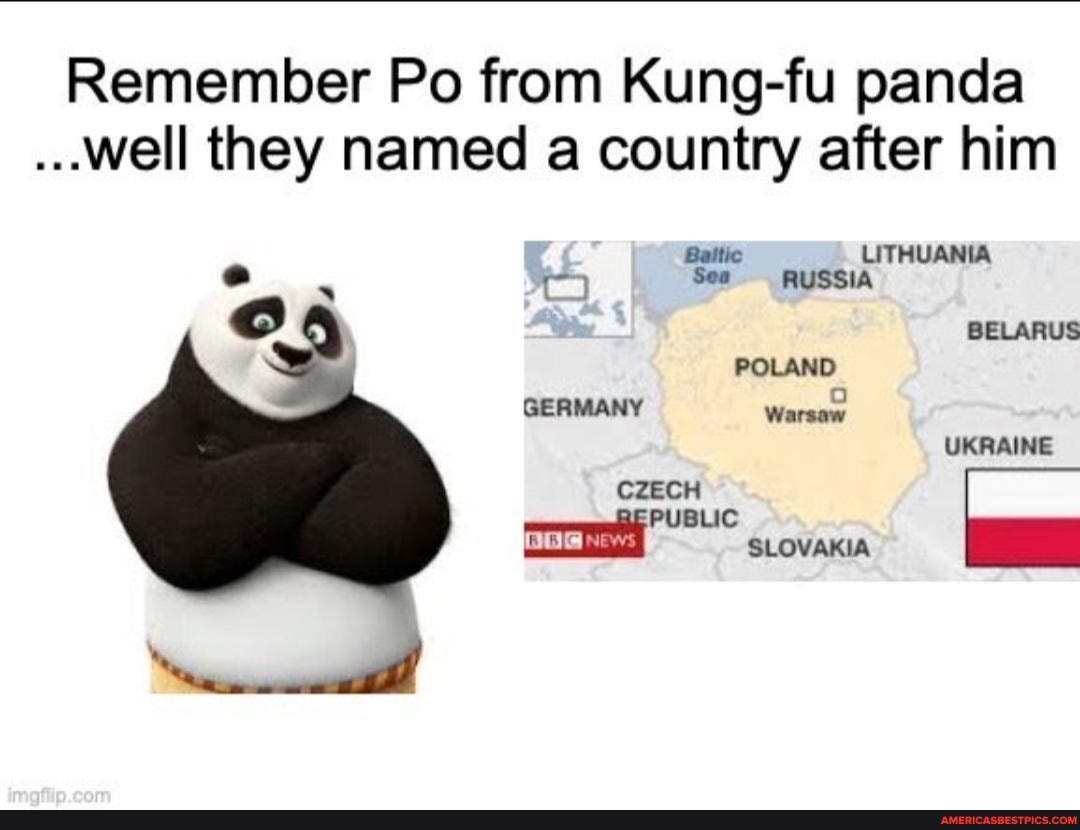 Remember Po from Kung-fu panda
...well they named a country after him
Baltic LITHUANIA Se_ RUSSIA BELARUS POLAND GERMANY Wareas
UKRAINE
CZECH SLOVAKIA