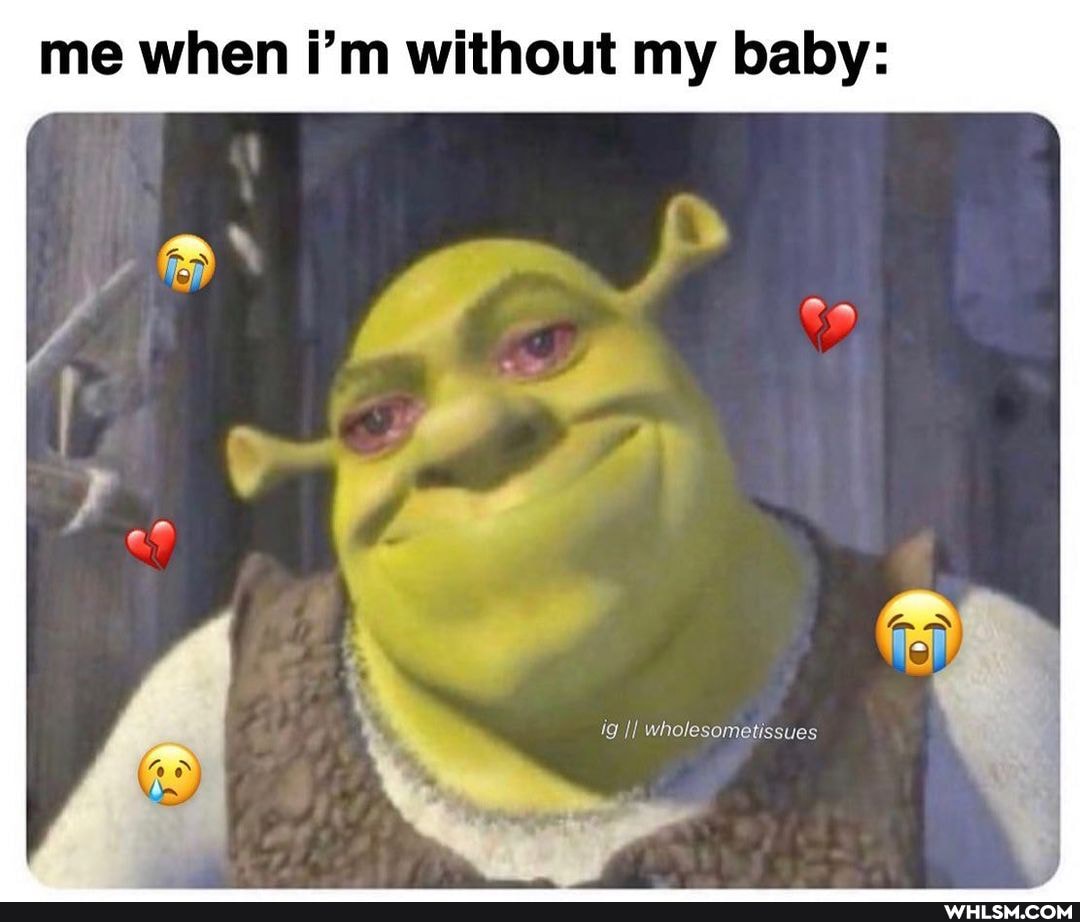 me when i'm without my baby:
ig II wholesomei tissues