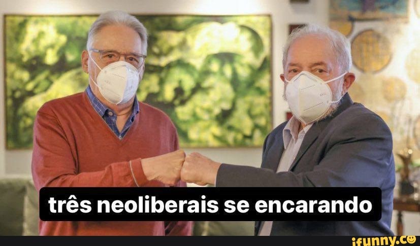 três neoliberais se encarando