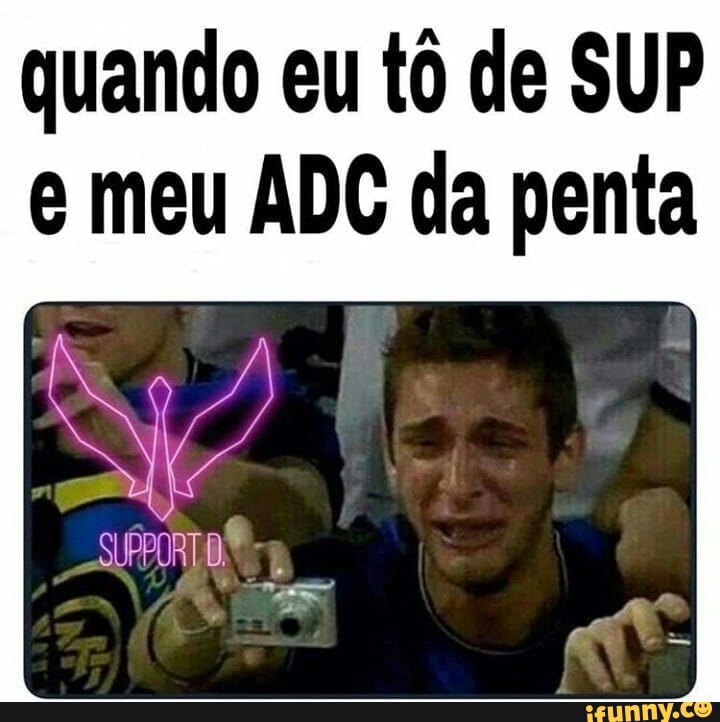 quando eu tô de SUP e meu ADG da penta