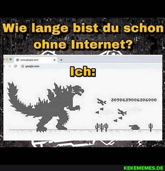 Wie lange bist du schon ohne Internet?