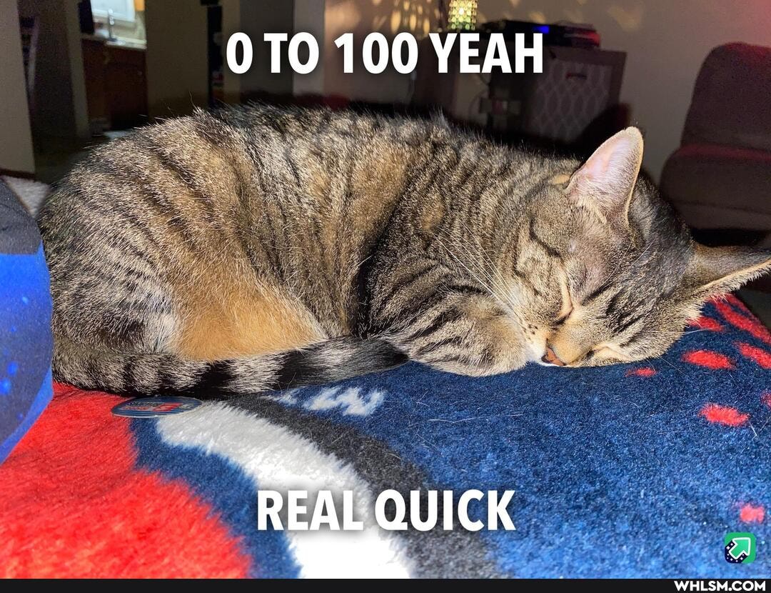 0 TO 100 YEAH
REAL QUICK