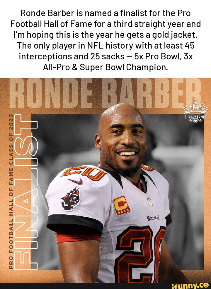 Super Bowl Champion Ronde Barber