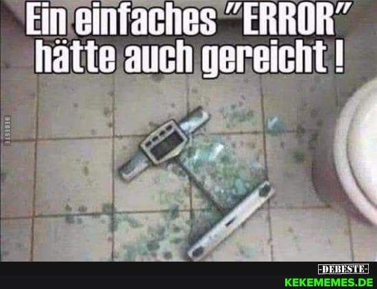 hätte auch gereicht!