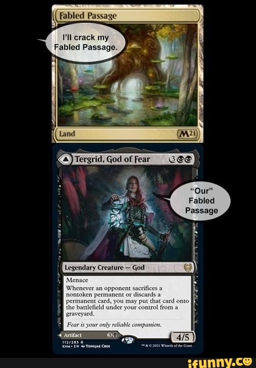Fabled Passage Vil Crack My Fabled Passage Tergrid God Of Fear Our Passage