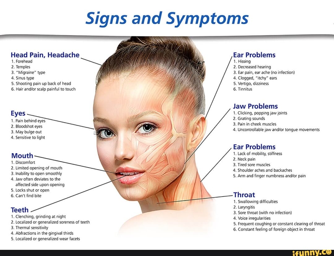 It can disfigure your face a little bit. Hence the joke. Signs and