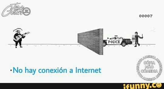 *No hay conexión a Internet