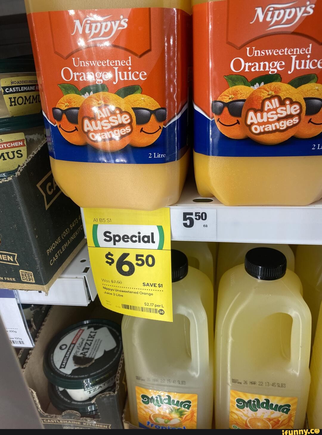 Unsweetened Orange Juice Orange juice 2 Litre Speciat iFunny