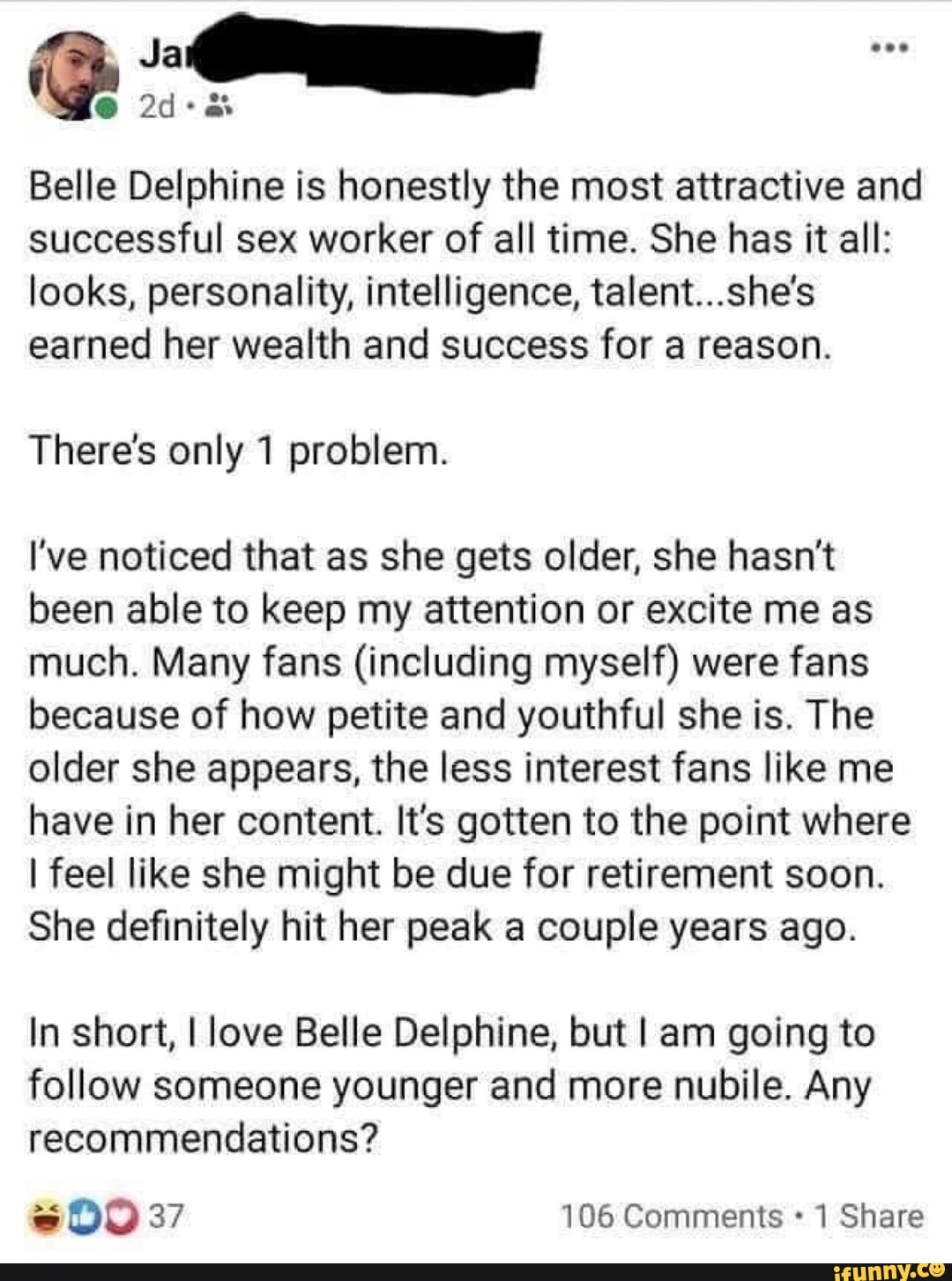 Di) I'M DOING PORN - belle delphine de dez. de 2020 35 MIL 924 We will  watch your career with great interest. - iFunny Brazil