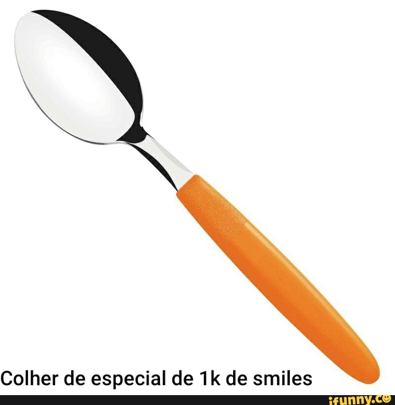 Colher de especial de de smiles
