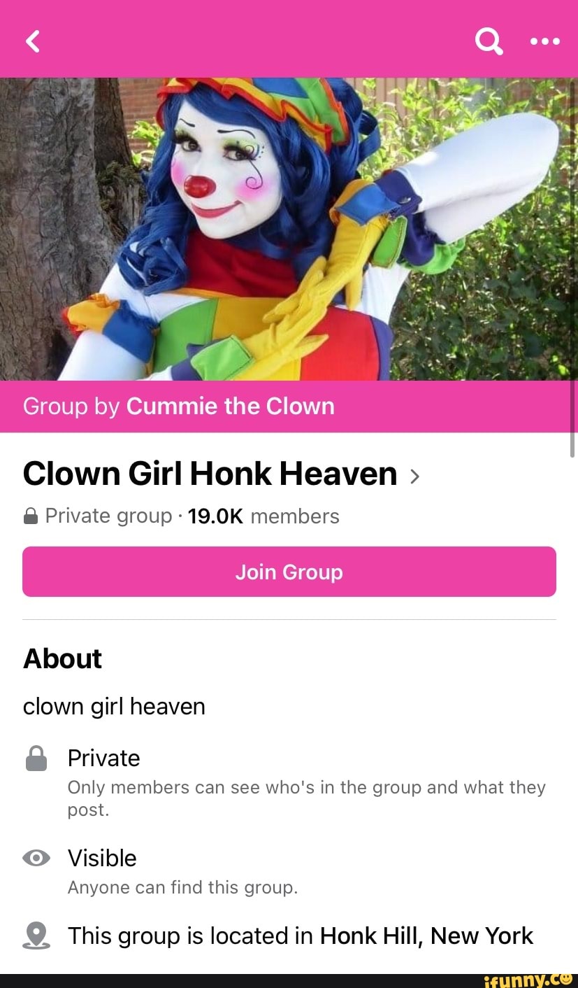 Clown girl honk heaven