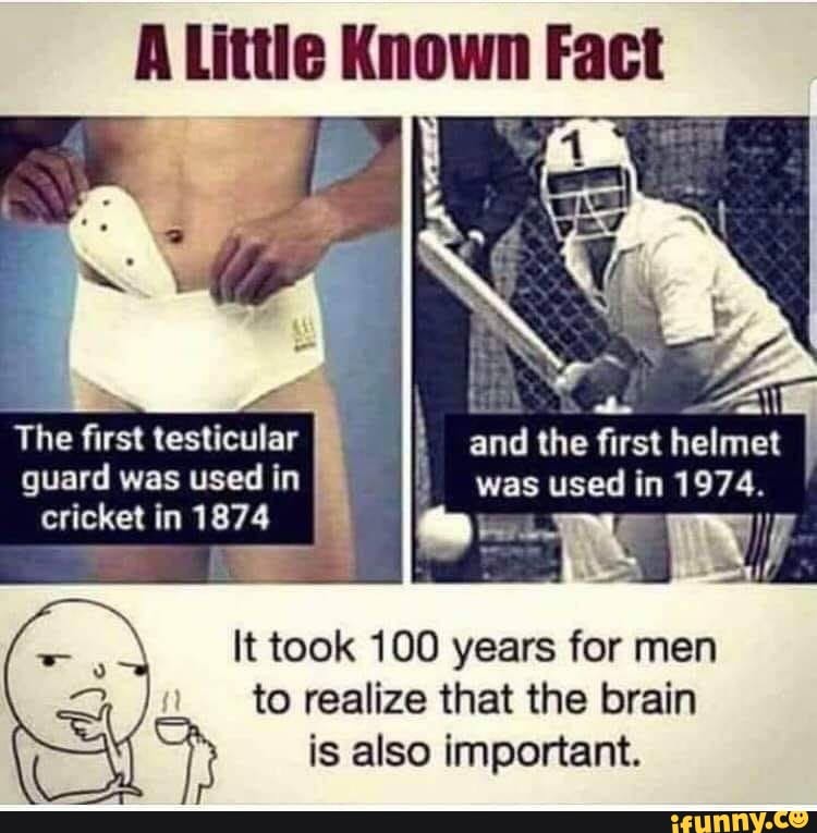 A little Known
took It 100 years for men
to realize that the brain
is also important.