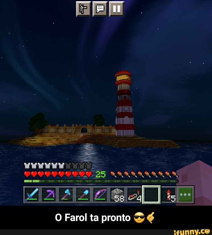 O Farol ta pronto - O Farol ta pronto 😎🤙