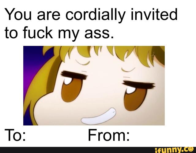 You Are Cordially Invited Meme
