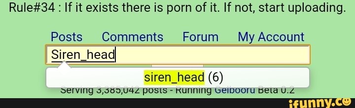 Rule 34 sirenhead
