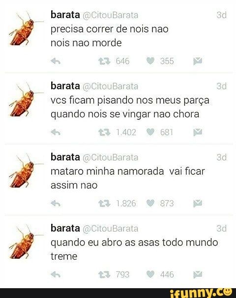 SN precisa correr de nois nao
nois nao morde
vcs ficam pisando nos meus parça
quando nois se vingar nao chora
mataro minha namorada vai ficar
assim nao