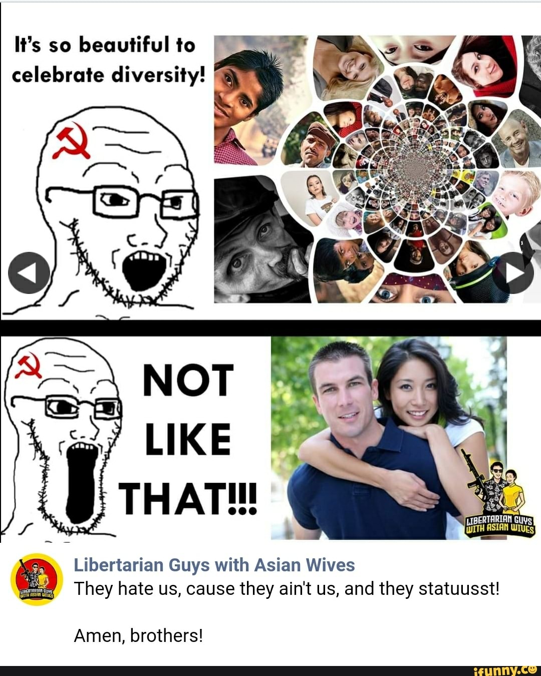 It's So Beautiful To Celebrate Diversity! NoT THAT! WITH ASIAN ...