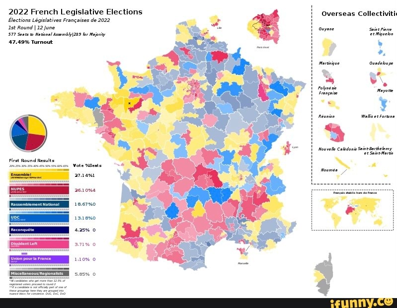 2022 French Legislative Elections Elections Lagislatives Francaises de ...