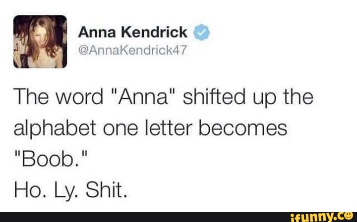 =Anna Kendrick The word 