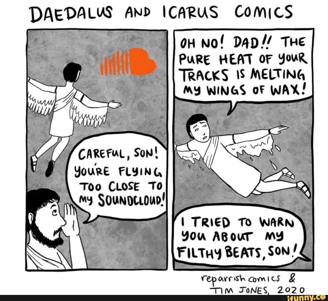 the story of icarus comic