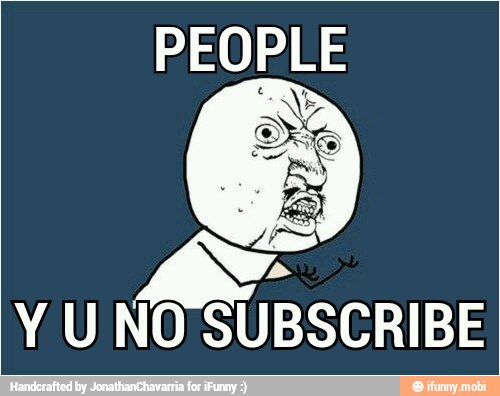 PEOPLE
Y UNO SUBSCRIBE