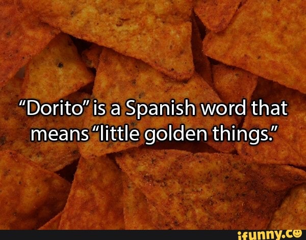 What Does Doritos Mean In Spanish