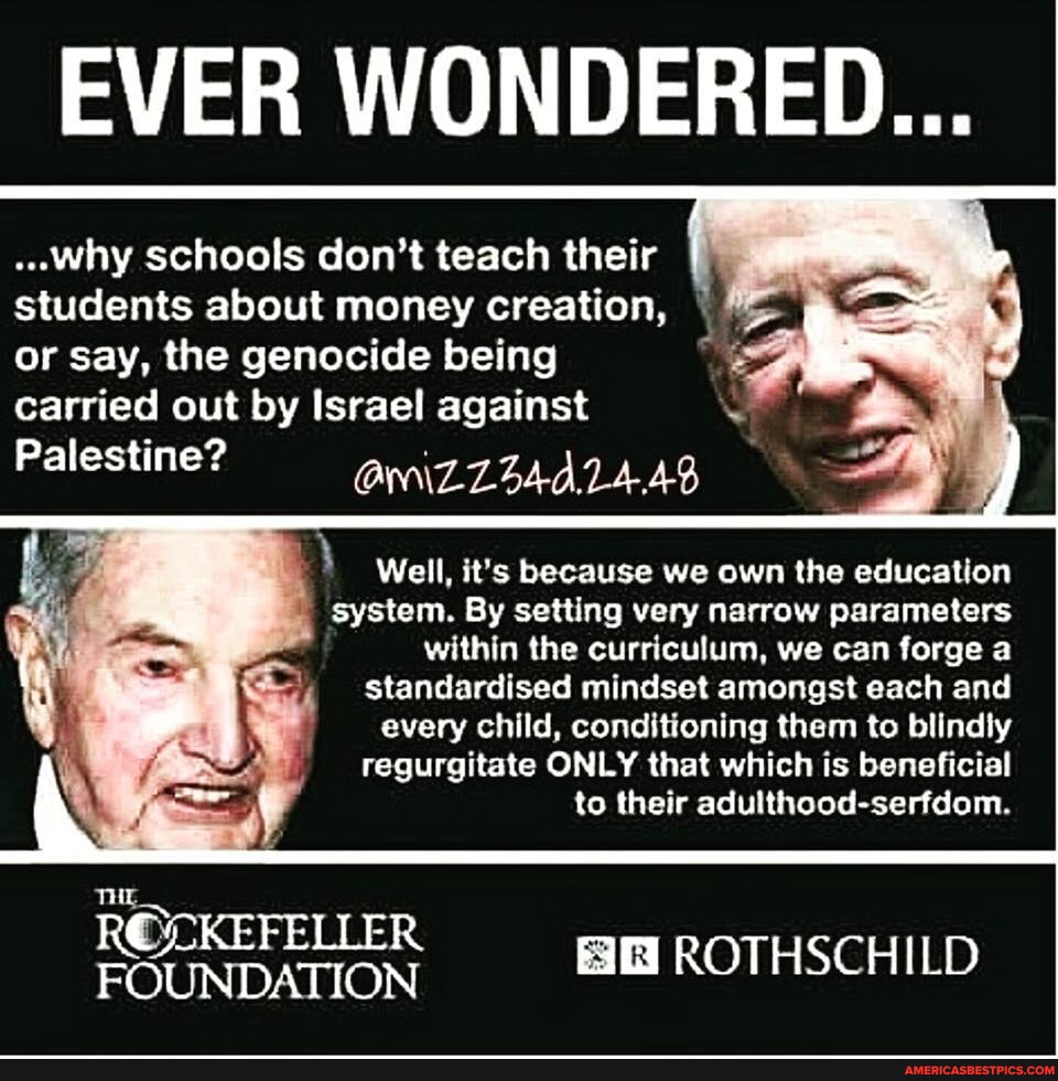 EVER WONDERED... ..why schools don't teach their students about money