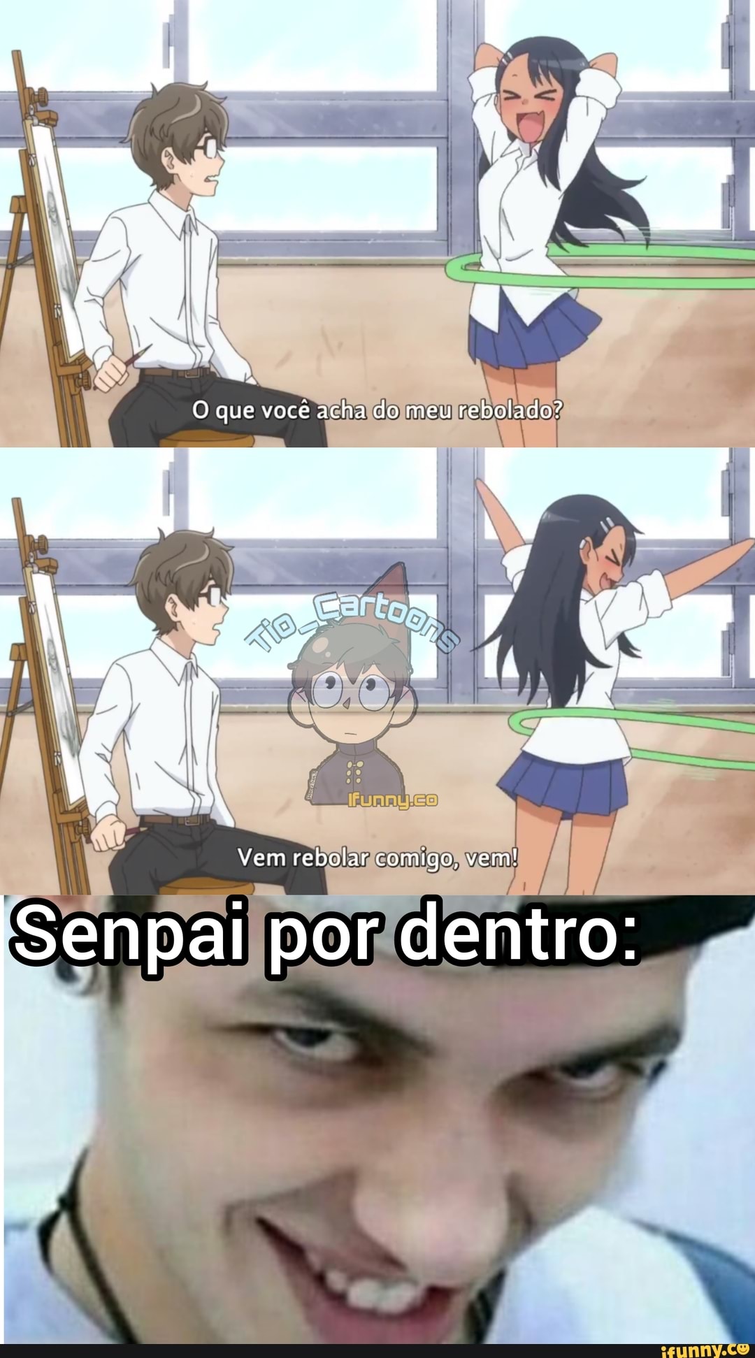 Vem rebolarde
por dentro: