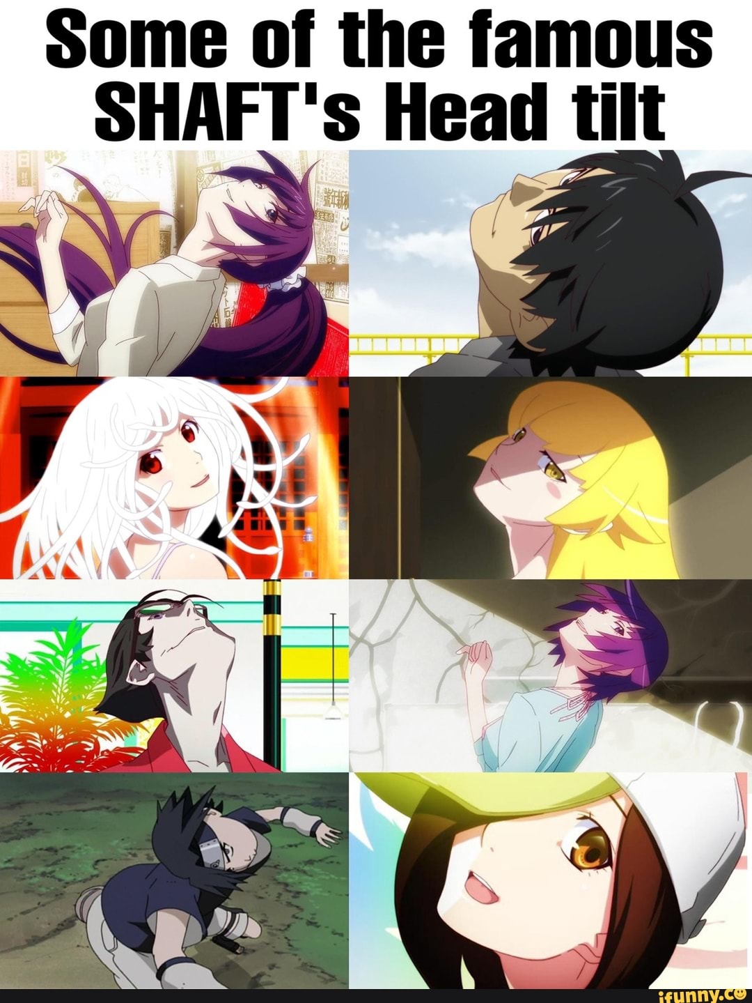 The Shaft Head Tilt & 9 Other Iconic Anime Poses