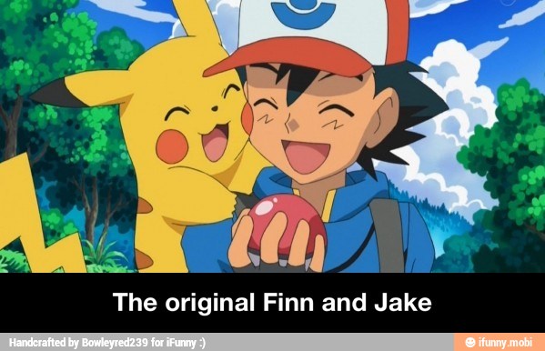 The original Finn and Jake