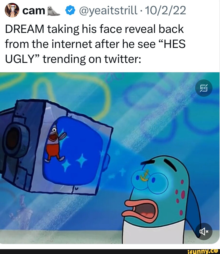 Dream's Face Reveal Had He's Ugly Trending 