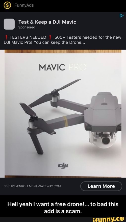 dji mavic testers