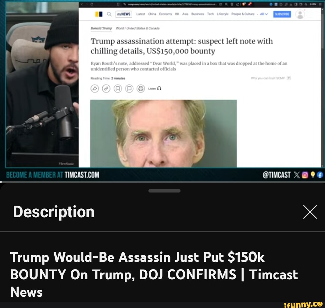 Trump assassination attempt: suspect left note with I chilling details ...